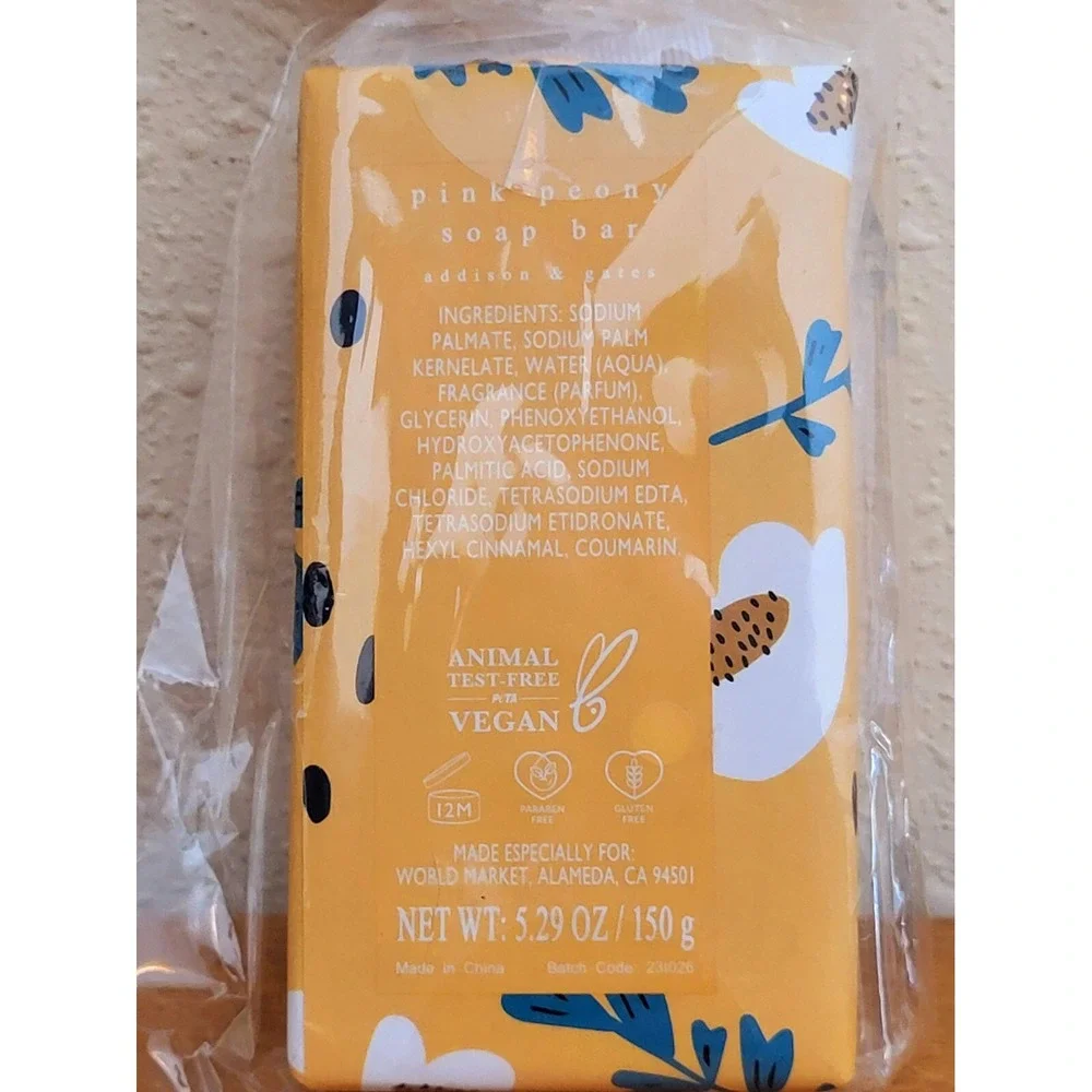Addison & Gates Lychee Rose Duo‎ Gift Set Hand Cream Soap Animal Test-free Vegan